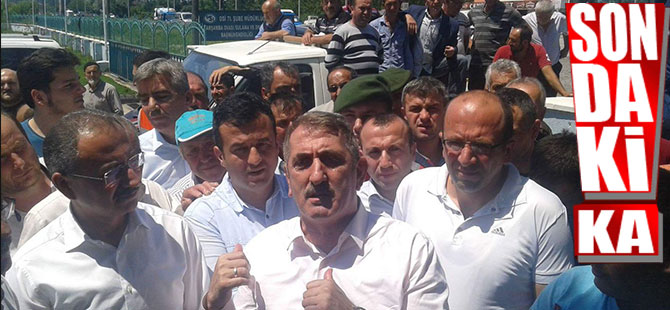 ÇARŞAMBA’DA ÇİFTÇİLER EYLEM YAPTI