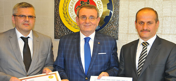 Başkan Murzioğlu’na çifte teşekkür belgesi