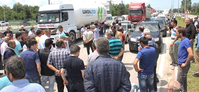 Çarşambalı Çiftçiler isyan etti 