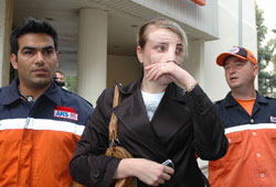 Baba olmak içinçatıya çıktı