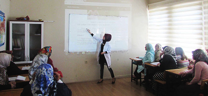 "Evde çocuk bakım" kursu açıldı