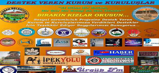 BIRAKIN KIZLARIMIZ OKUSUN ŞİİR ANTOLOJİSİ