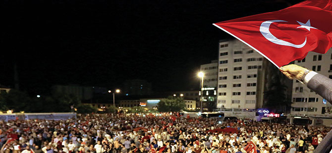 Canik 15 Temmuz'da nöbette
