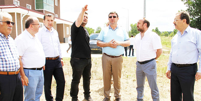 Bafra'da işletme fakültesinin yer zemin etüdü yapıldı