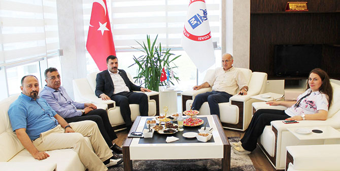 Kurt'tan Mali Müşavirler Odası Ziyareti
