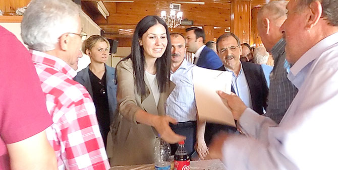 KARASLAN' A BAFRA' DAN İSTEK YAĞDI