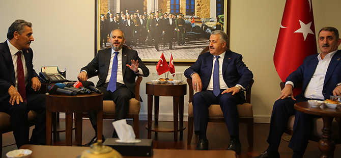 Bakanlar Arslan ve Kılıç, Samsun'da 