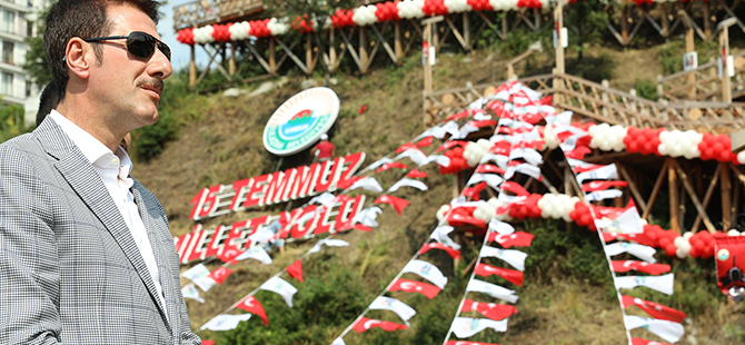 İlkadım'da, 15 Temmuz Millet Yolu ve Şehitler Anıtı