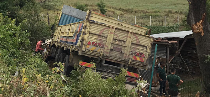 Bafra'da trafik kazası: 1 yaralı 