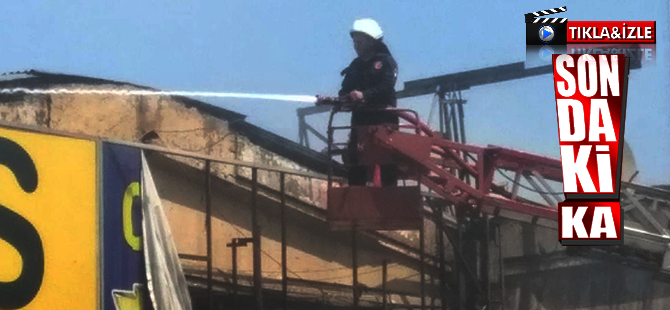Samsun'da sanayi sitesinde patlama