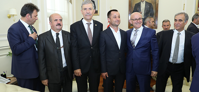 Başkan Kul Ankara’da devir teslim törenlerine katıldı
