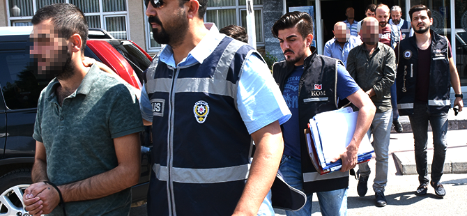 Samsun merkezli suç örgütü operasyonu