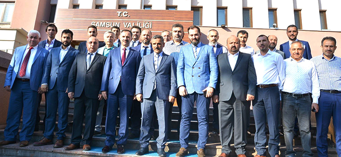 VALİ OSMAN KAYMAK’I ZİYARET