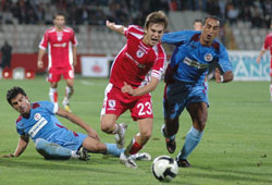 Süper çıkış yakaladı