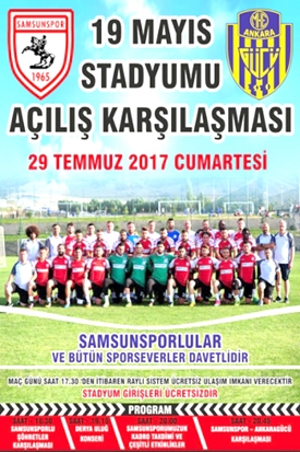 SAMSUNSPOR SAHAYA ÇIKIYOR 