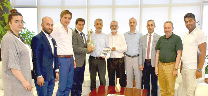 MÜSİAD ‘ tan OMÜ’ ye ZİYARET