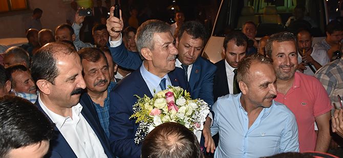 Bakan Demircan'a  çoşkulu karşılama