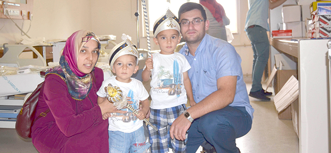 Ladik'de 48 çocuk sünnet ettirildi