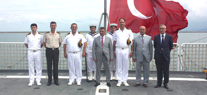 VALİDEN SAHİL ĞÜVENLİĞE ZİYARET