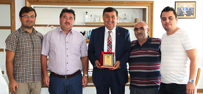 Turizm Lisesi’nden Başkan İkiz’e ziyaret