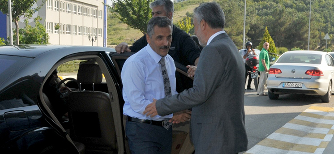 Vali Kaymak’tan Rektör Bilgiç’e iadeiziyaret