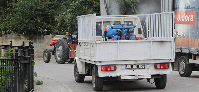 İLAÇLAMA BAŞLADI