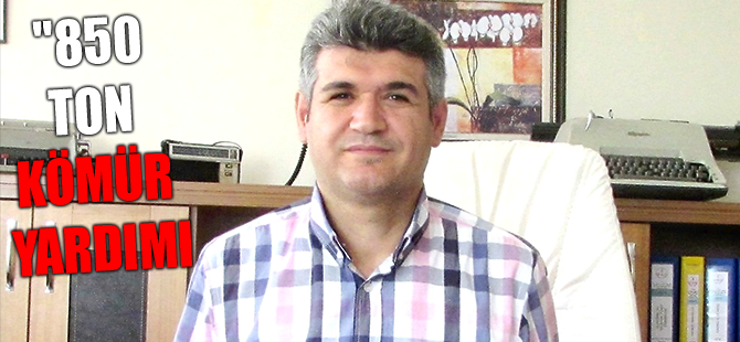 "850 TON KÖMÜR YARDIMINDA BULUNDUK"