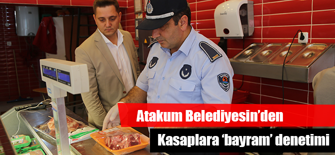 Kasaplara ‘bayram’ denetimi
