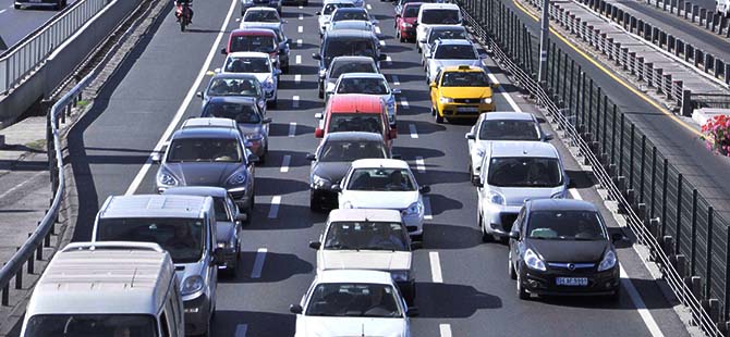 Bayram Öncesi Trafik Yoğunluğu