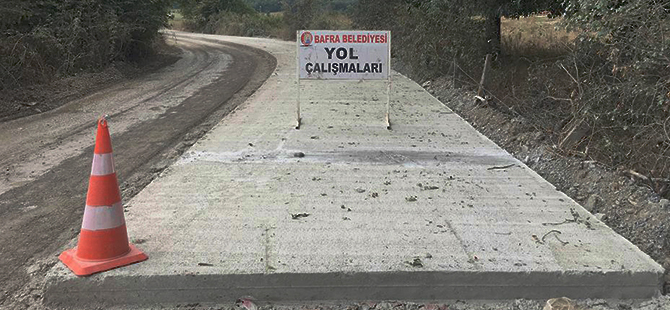 250.000 METREKARE BETON YOL