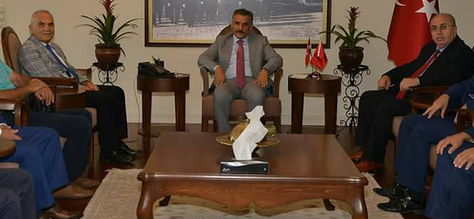 KADEF'TEN SAMSUN VALİSİ KAYMAK' A ZİYARET