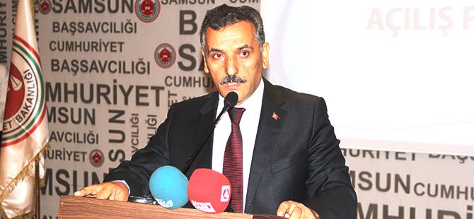 VALİ ADLİ YIL AÇILIŞ TÖRENİNDE KONUŞTU