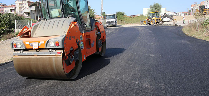 4 MAHALLEDE DAHA ASFALT ÇALIŞMASI