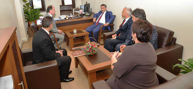 BİRİM MÜDÜRLÜKLERİNİ ZİYARET ETTİ