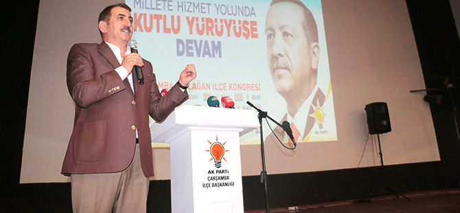 KÖKTAŞ OLAĞAN İLÇE KONGRESİNE KATILDI