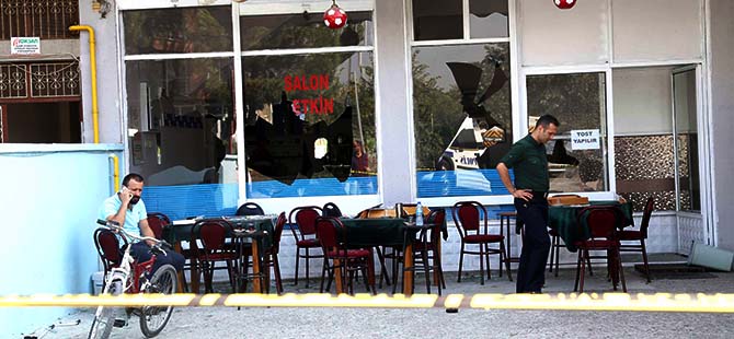 KAHVEHANEYE SİLAHLI SALDIRI