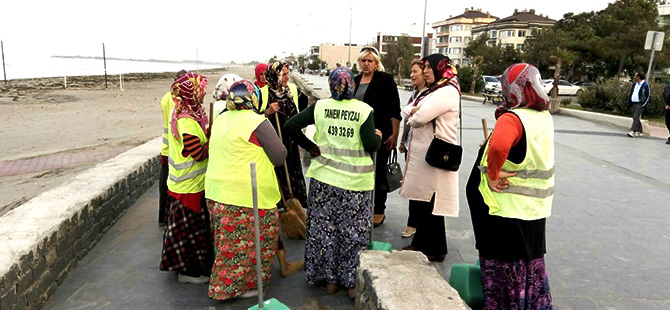 BAYAN İŞÇİLERE ZİYARET