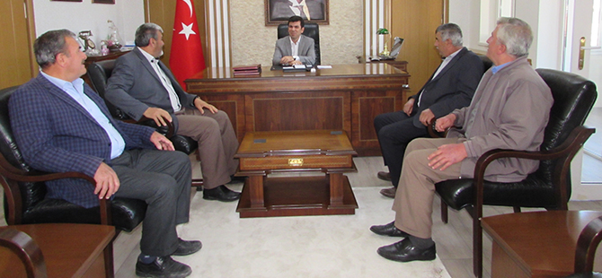 LADİK KAYMAKAMI UZUN'A ZİYARET