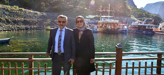 SAMSUN VALİSİ ŞAHİNKAYA KANYONU'NDA