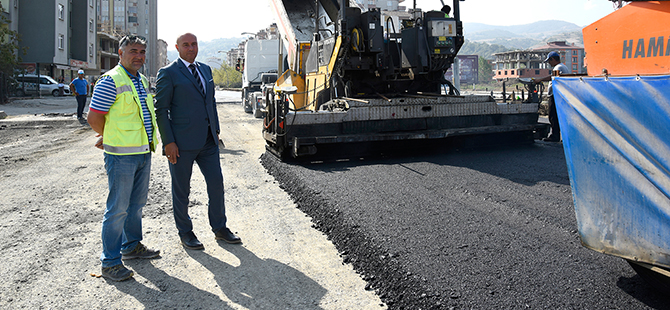 TEKKEKÖY'DE BÜYÜK YOL YATIRIMLARI