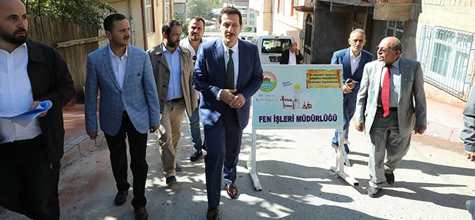 HALK ÇALIŞMALARDAN MEMNUN