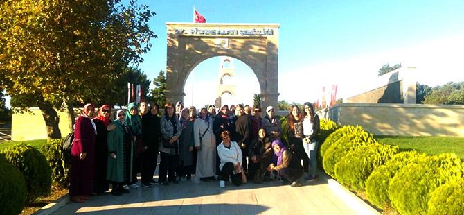BAFRALI KADINLAR ÇANAKKALE' DE