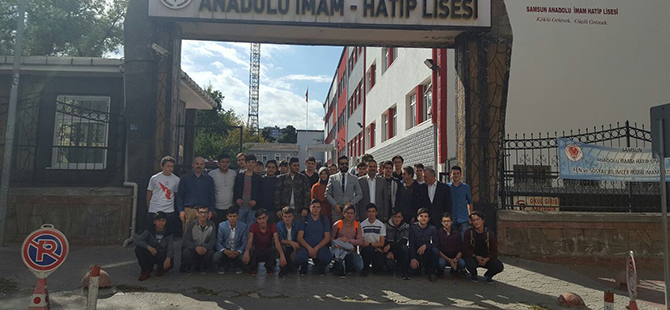 YETİK İMAM HATİPLİ GENÇLERLE BULUŞTU