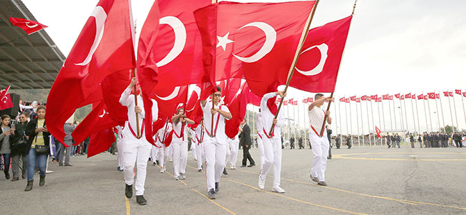 Samsun İlçelerinde Coşkulu Kutlama
