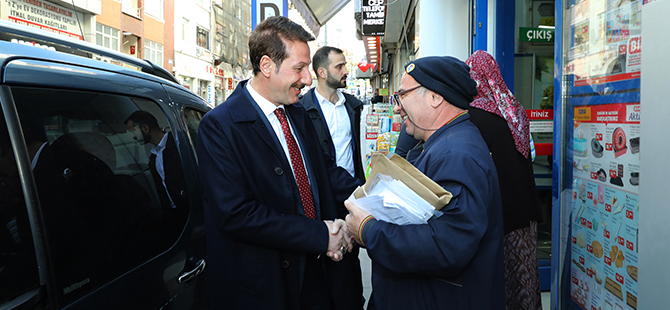 TOK ESNAF ZİYARETLERİNİ SÜRDÜRÜYOR