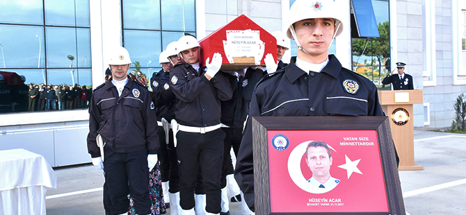 KANSERE YENİK DÜŞEN POLİS TOPRAĞA VERİLDİ