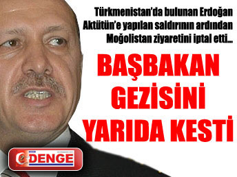 Başbakan yurda dönüyor...