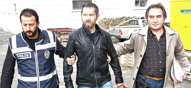 GAYBUBET EVİNDEN ÇIKARKEN YAKALANDI