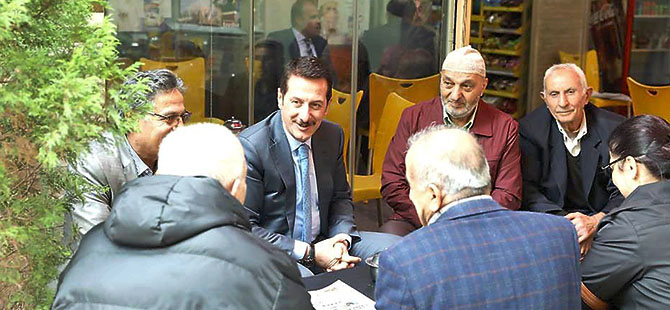 TOK ESNAF ZİYARETLERİNİ SÜRDÜRÜYOR