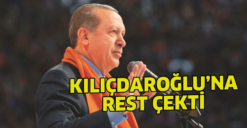 Cumhurbaşkanı Erdoğan :Kılıçdaroğlu'na rest çekti  İspatlarsan makamları bırakırım, ispatlayamazsan'